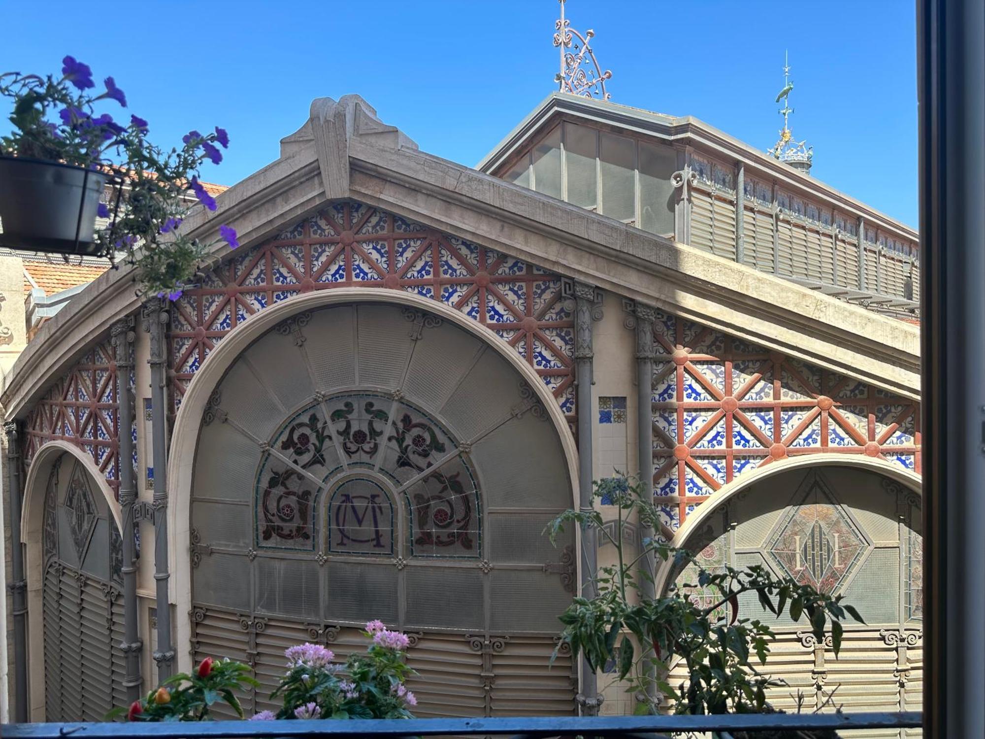 Mirador 1 Del Mercado Central - Habitacion Con Bano Privado En El Centro De La Ciudad Vella บาเลนเซีย ภายนอก รูปภาพ